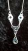 Picture of Stirling Silver Necklace and Earrings