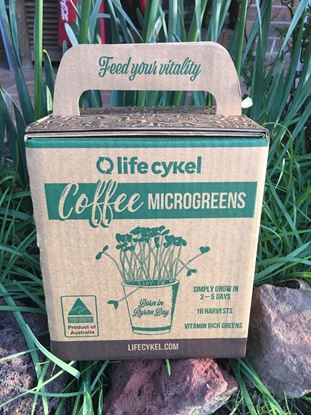 Picture of Life Cykel Coffee Microgreens Box