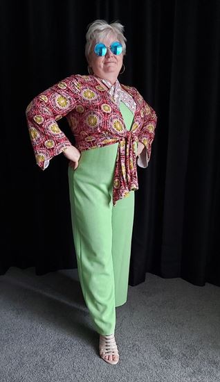 Picture of 1970s Retro ABBA Pants Halterneck